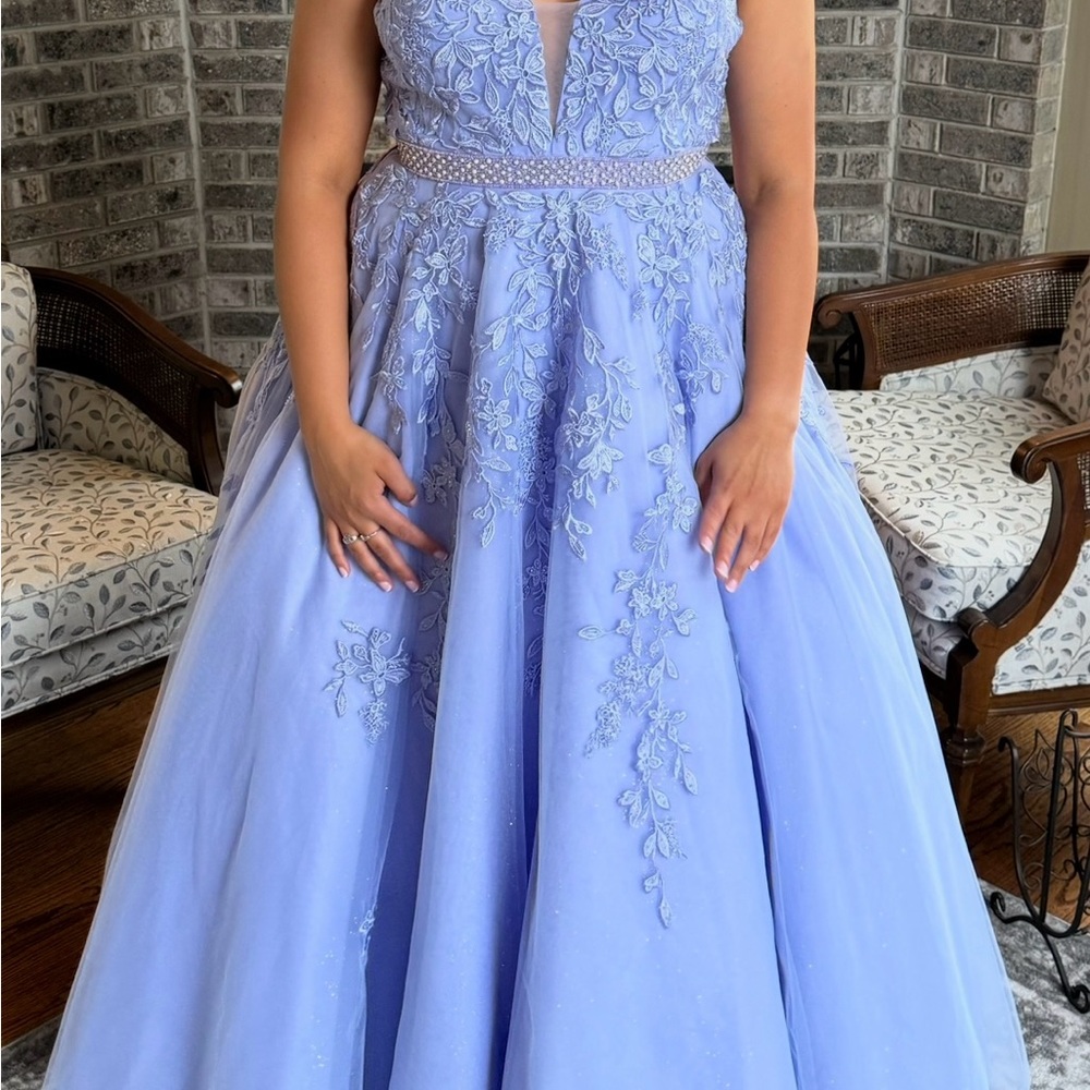 Elegant Lavender Women Dress